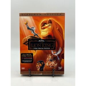 Disney The Lion King Platinum Edition 2 Disc Special Edition DVD Movie